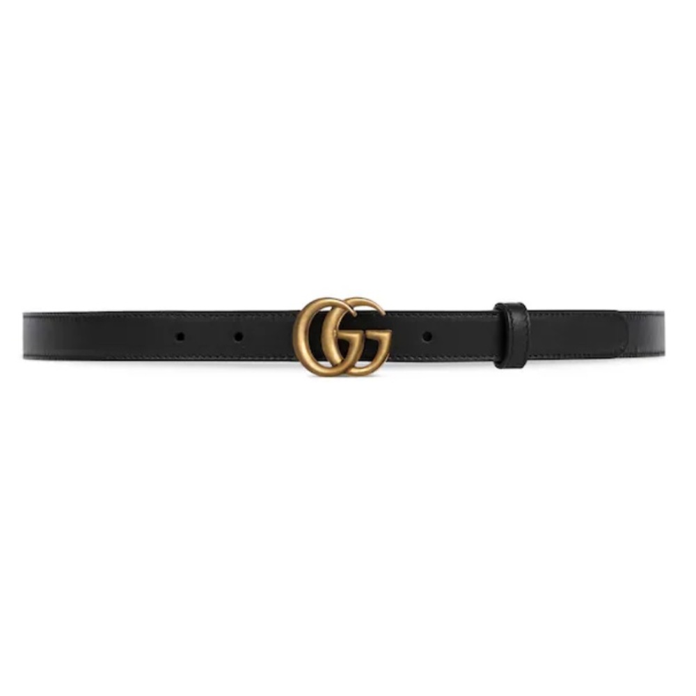 Gucci Double G Leather Belt